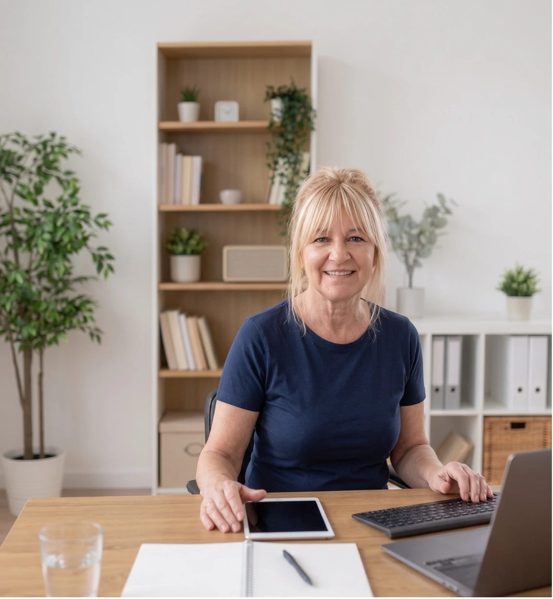 Manuela Görick, Webdesignerin hinter Sichtbar mit Schnauze