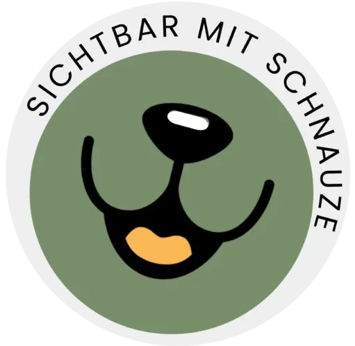 Sichtbar mit Schnauze
